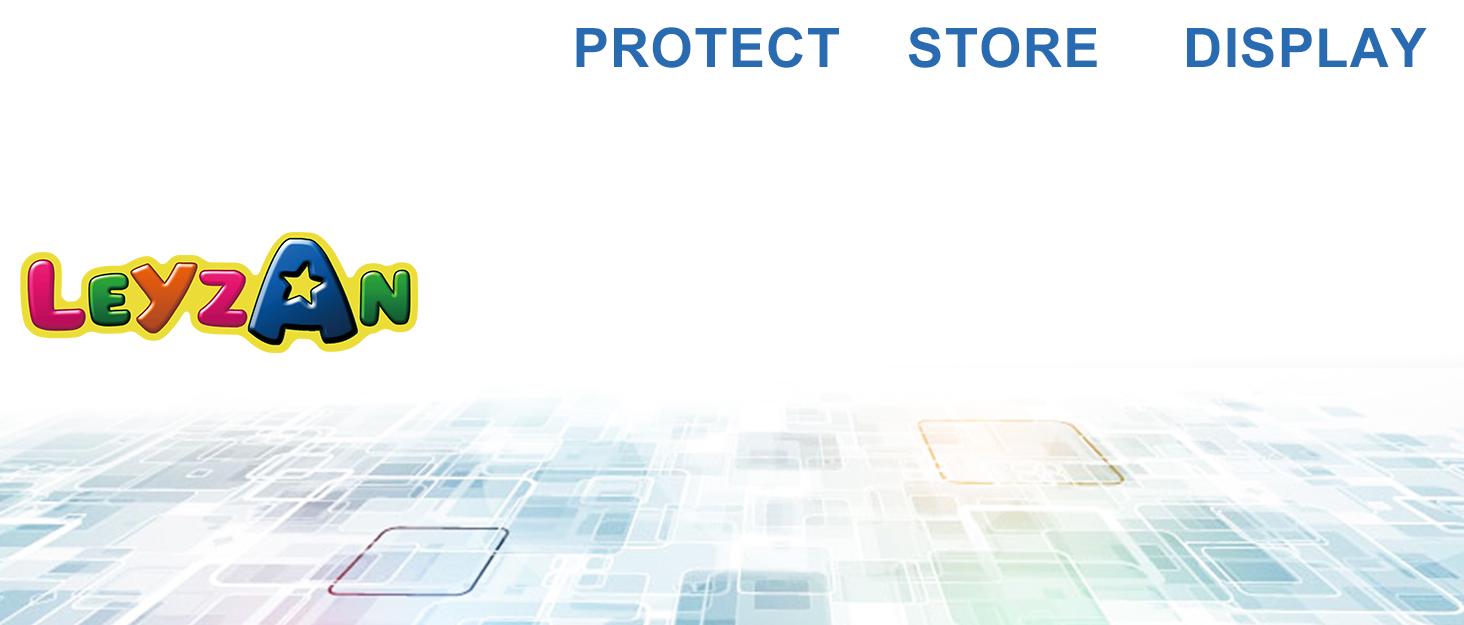 Trading-Card Storage Box, 8-Pack • 1000 Count Corrugated Cardboard Storage Box with dividers & labels for TCG/Magic/Mtg storage and Collection, 14.4 INCH Horizontal