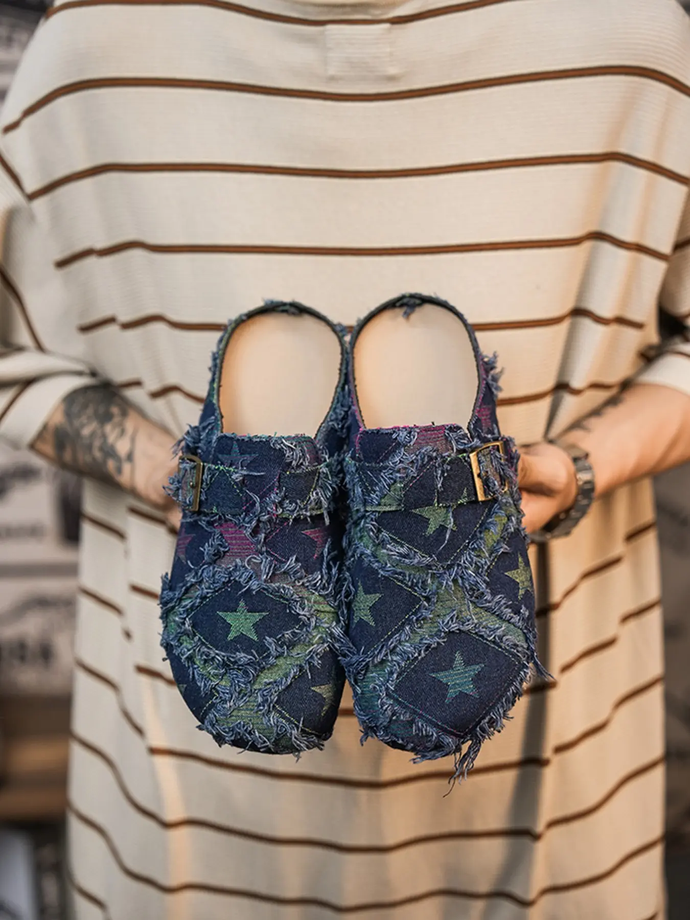 Men's Casual Patchwork Eva Sole Slippers, Soft Anti-Slip Breathable PU Upper, Ideal for Daily Commute & Home Relaxation, Spring Summer Footwear