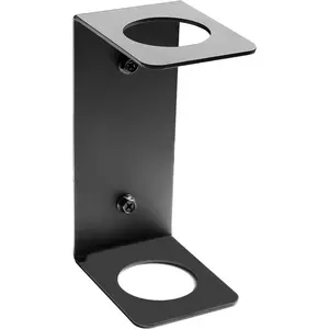 Single Hook Wall Mount Heavy Duty Vertical Barbell Holder Weight Bar Holder for Olympic Barbell Curl Bar Commercial or Home Gym Accessory