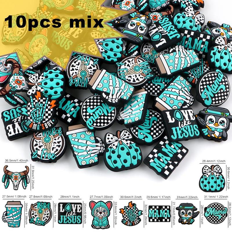 Mixed Color Round Beads, 10pcs DIY Jewelry Making Supplies for Bracelet & Necklace, DIY Jewelry Accessories for Women & Girls, Crafts Accessories