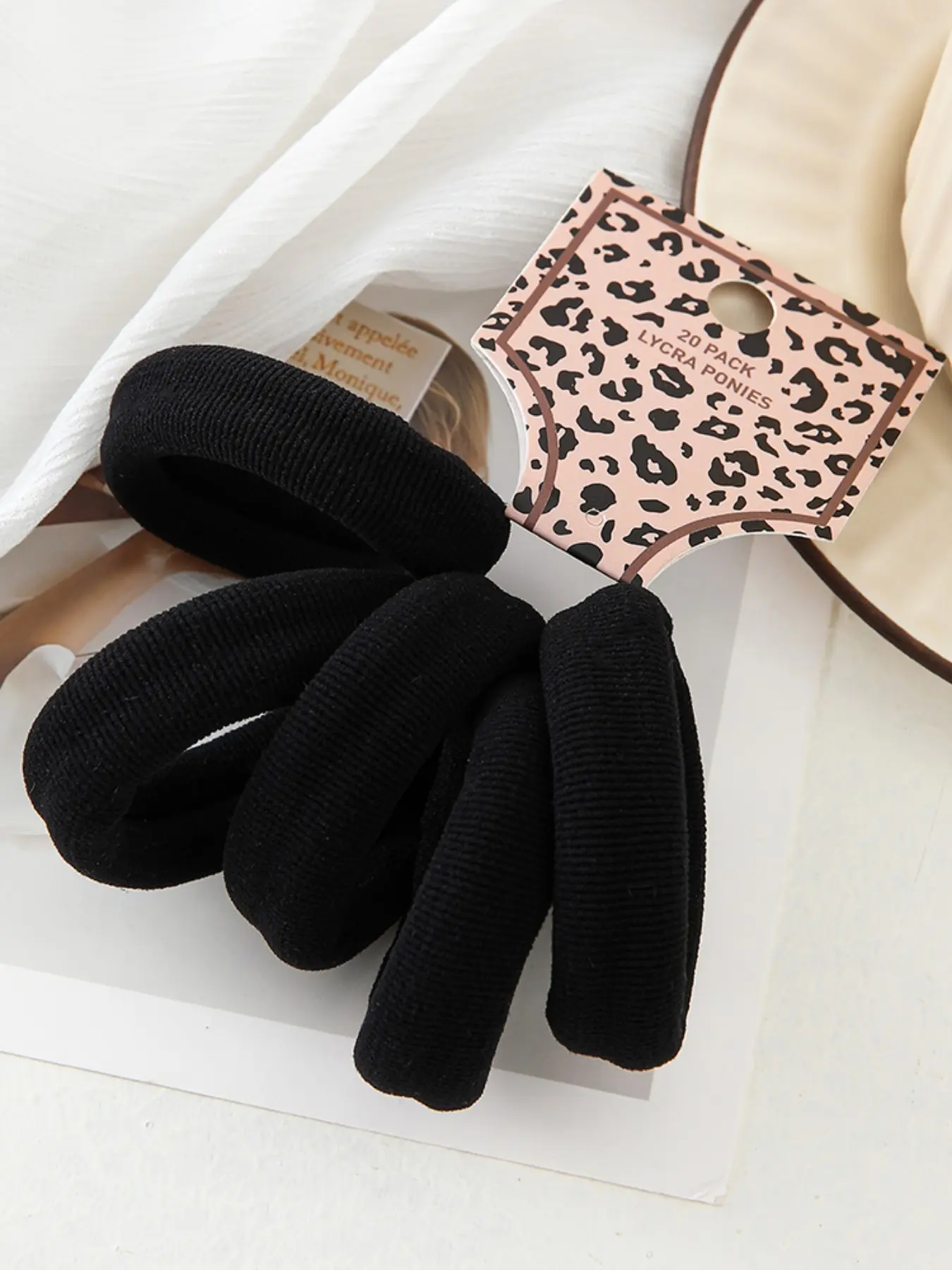 5pcs Wide Seamless Towel Scrunchies Set, High Elasticity Hair Ties, Gentle on Hair, Perfect for Ponytails and Buns, All Seasons