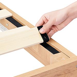 Garvee Rattan Bed Frames Available in Twin, Full, Queen, and King Sizes Featuring Natural Rattan Headboards, LED Lighting, Sturdy Wooden Slats, Noise-Free Platform, No Box Spring Required, Easy Assembly, and Storage Options