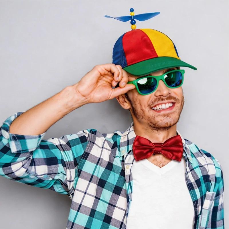 1pc Propeller Baseball Caps Adjustable Personalized Outdoor Casual Skull Cap Spring Autumn Travel Sunscreen Hat for daliywear