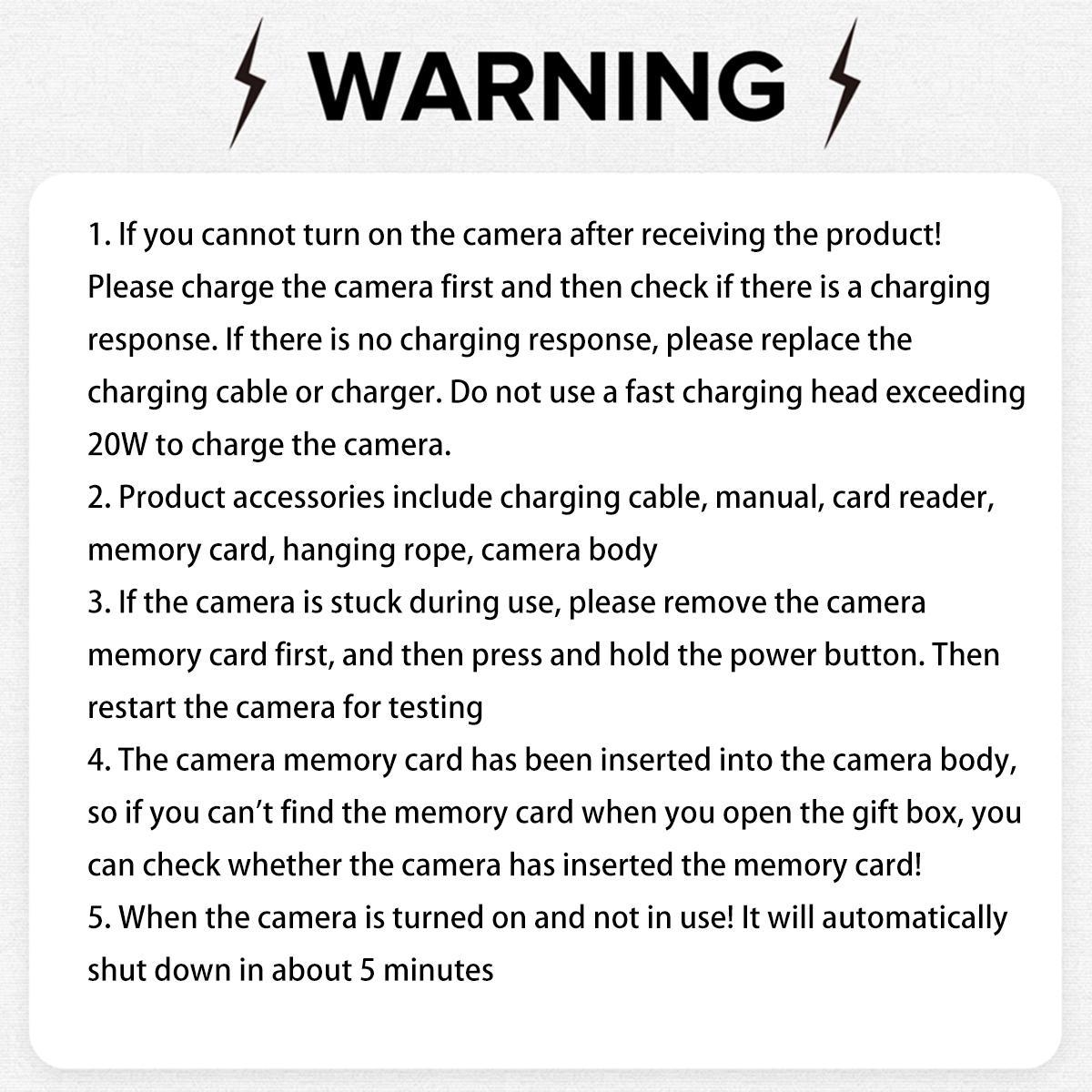 Camera Toy, USB Rechargeable 48MP 1080P Camera Toy with 32G Memory Card & Card Reader, Educational Toy for Boys & Girls, Portable Camera, Digital Cam