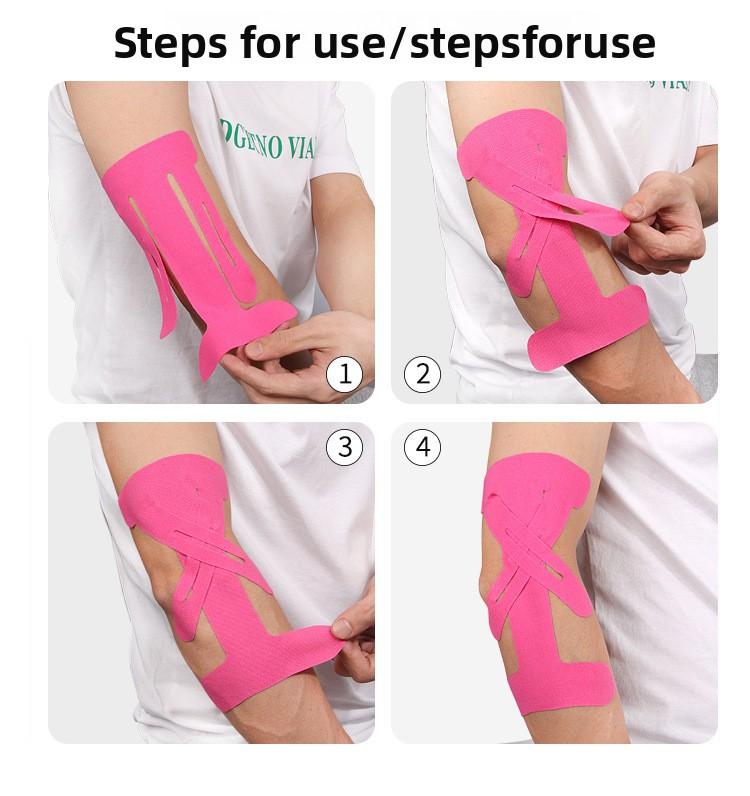 Muscle tape for thumb valgus, wrist support, knee and ankle support, Achilles tendon support, elbow support, shoulder support, sports kinesiology tape