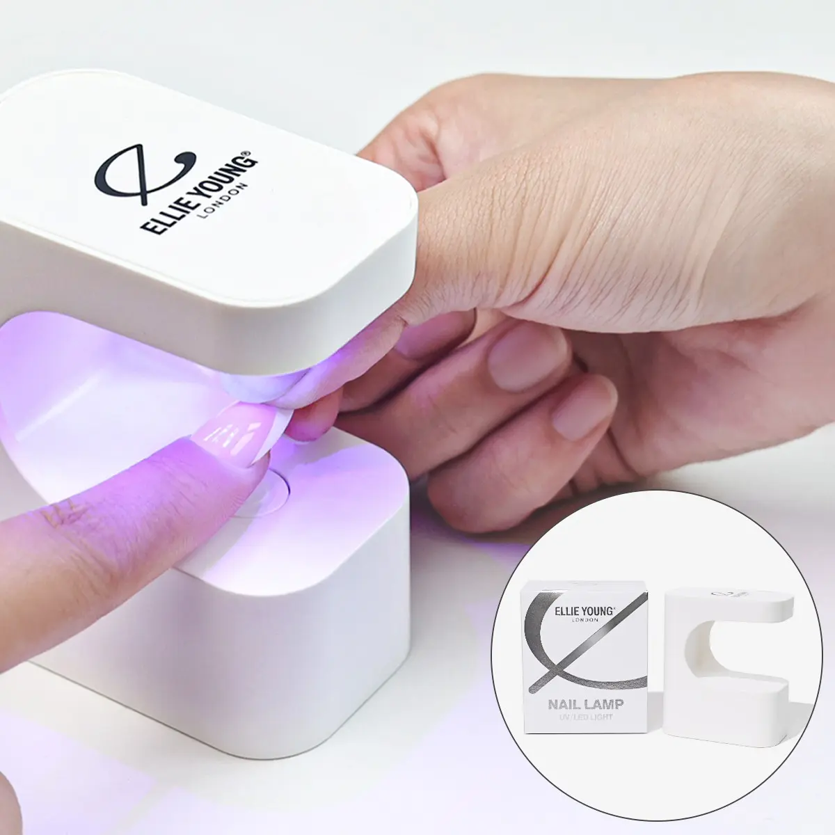 ELLIE YOUNG Small Square Nail Lamp
