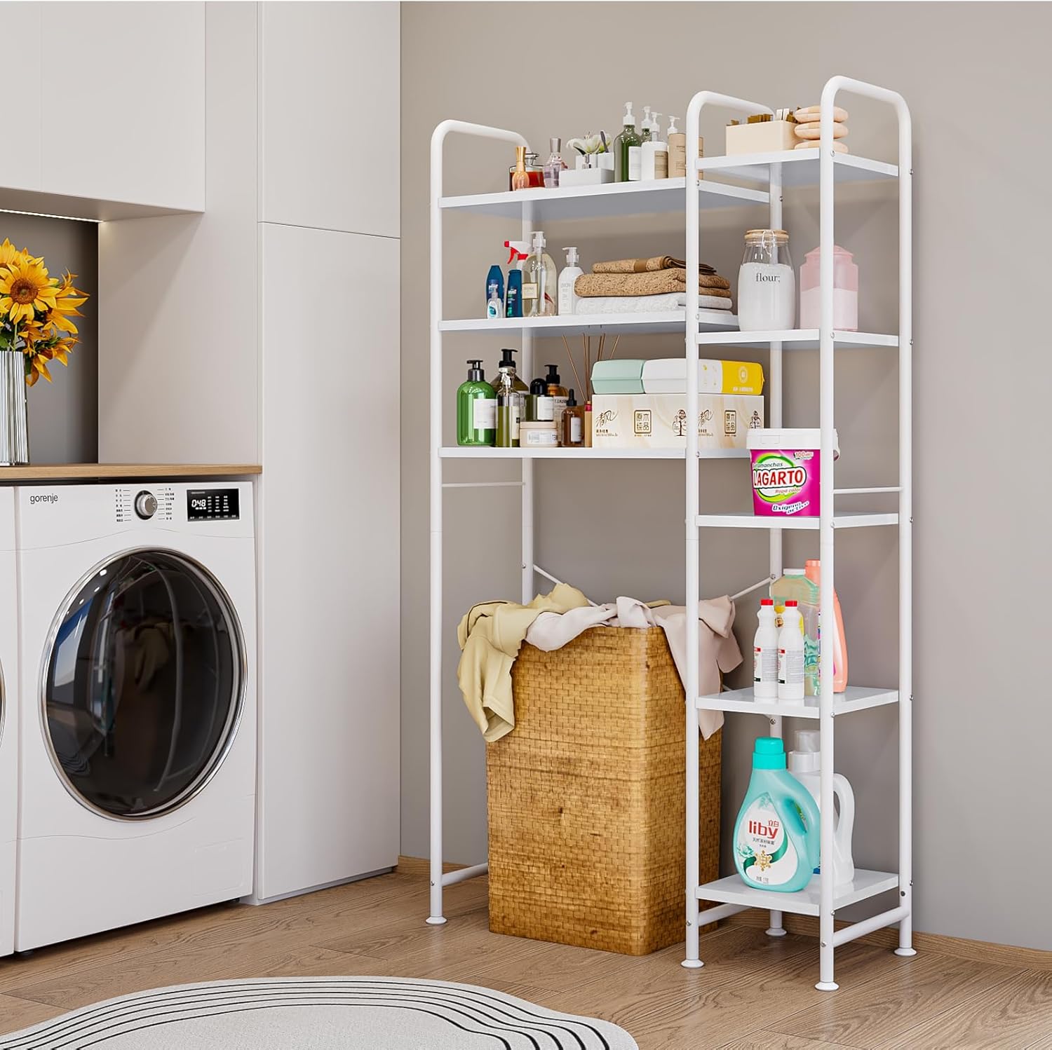 Over The Toilet Storage Bathroom Organizer Shelf Freestanding Space Saver with Toilet Multifunctional Rack Bathroom Organizer Towel Metal Deals For You Days Over The Toilet Storage Bathroom Organizer Shelf Freestanding Space Saver with Toilet Multifunctional Rack Bathroom Organizer Towel Metal Deals For You Days