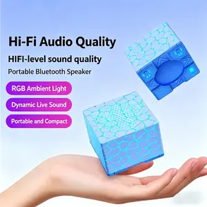 Bursting H1 Mini Speaker, Wireless Bluetooth-compatible Pocket-Sized Portable Audio Device, Compact Design for On-The-Go Music Enjoyment