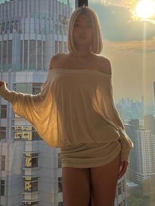 women's solid off the shoulder long sleeve dress, minimalist fashion casual sheer dress for party club dating wear, women dress for summer, longsleeves womenswear