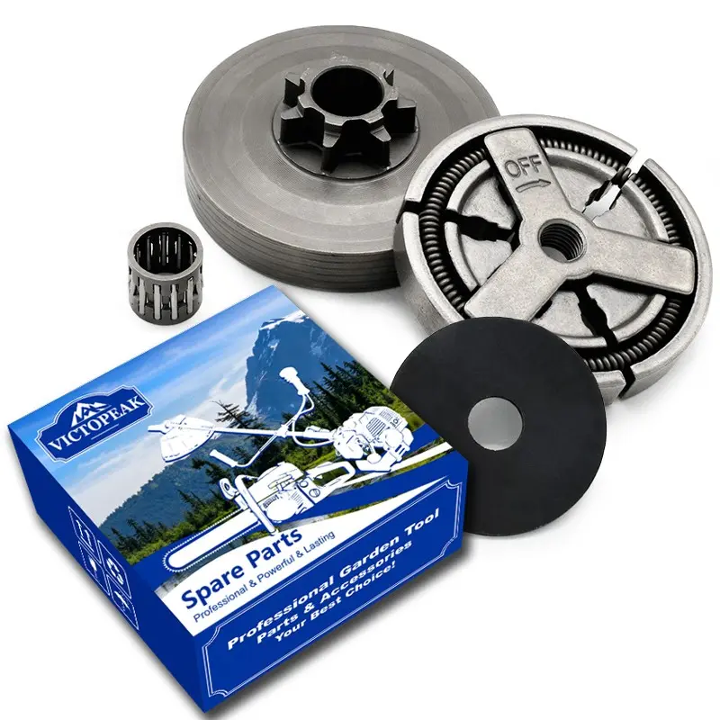 Chainsaw Parts 4500 5200 5800 Clutch Sprocket Kit for 0.325" Chain Saw 52 Clutch Kit, Clutch Pad, Integrated Passive Plate, Ball Bearing Set, Four Piece Set, Essential Car Parts, Durable & Reliable