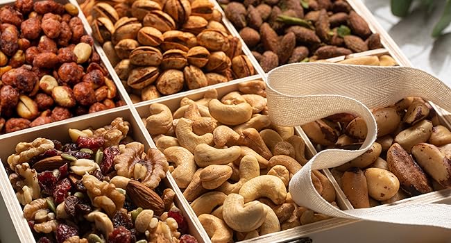 Gift Basket, in Reusable Crate, Healthy Gift Option, Gourmet Snack Food Box, with Unique Flavors, Great for Feel Better, Sympathy Birthday Bonnie Pop