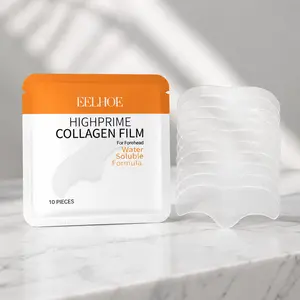 EELHOE Collagen Water-Soluble Forehead Mask - Tightens Facial Skin, Reduces Forehead Wrinkles and Nasolabial Folds, Anti-Wrinkle Skincare Treatment