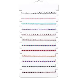 12 count Rope String Bracelets for Teen Cute Women Friendship Bracelet Colorful Boho Surfer Beach Bracelets Anklets Set  Summer  for Women Man