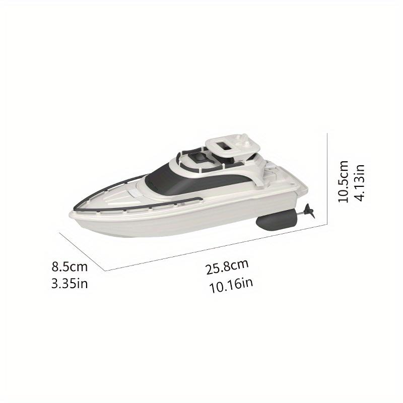 Lake/Pond Remote Control Boat - 2.4 GHz High-Speed Outdoor Electric Mini Racing Boat