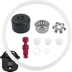 10 count Instantpot   for IP Pro/Pro Plus 6 QT, Duo Evo Plus 6 QT, Include Sealing Ring Steam Release Valve Float Valve Anti-Block Shield Anti-blocking Shroud Bracket