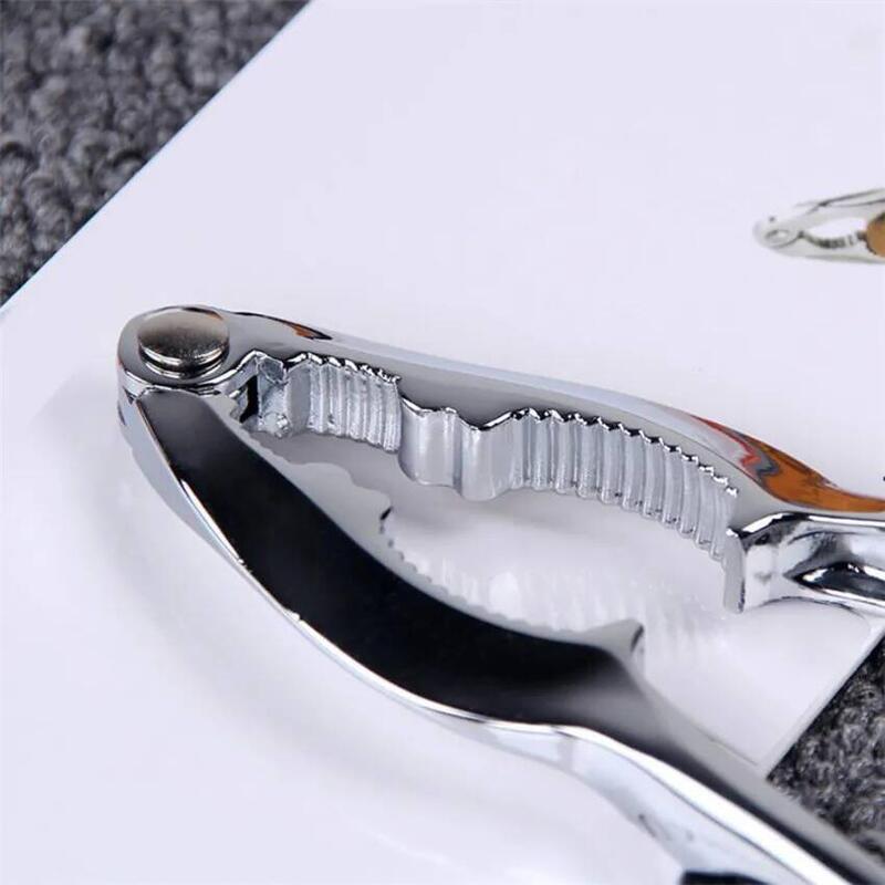 Zinc Alloy Nutcracker Sheller Crack Al Walnut Pecan Hazelnut Filbert Nut Kitchen Nut Sheller Clip Tool Clamp Plier Cracker