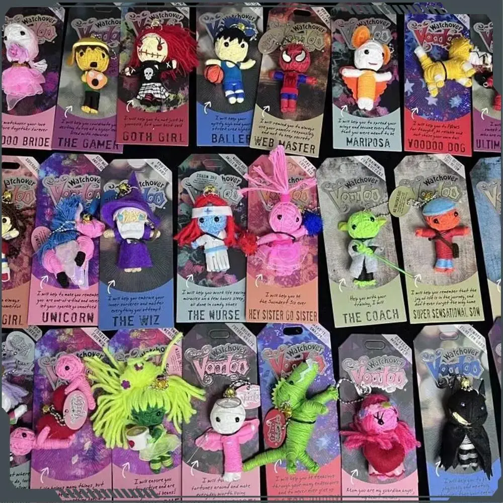 New Watchover Voodoo Blessing Handmade Weaving Mummy Witch Doll Pendant With Story Card Original Collection Part 1 Collectible
