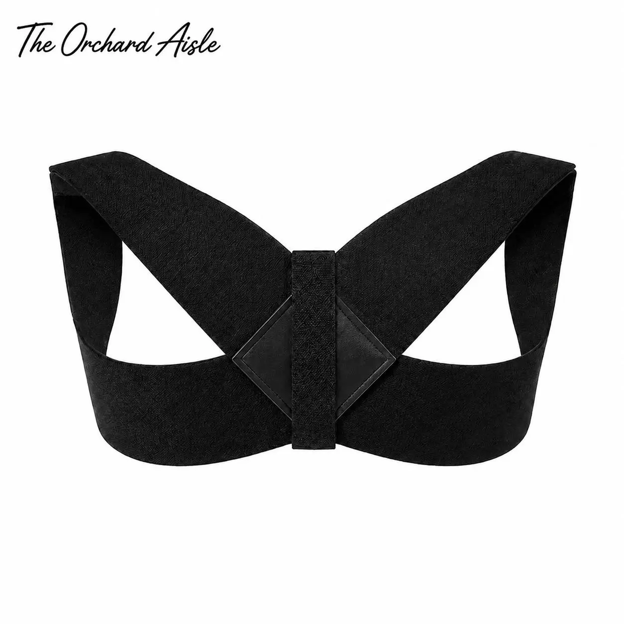 Ergonomic Posture Corrector for Adults – Adjustable Breathable Back Support Brace with Open-Shoulder Design to Improve Spinal Alignment, Relieve Upper Back and Neck Strain During Office Work, Studying, or Everyday Use