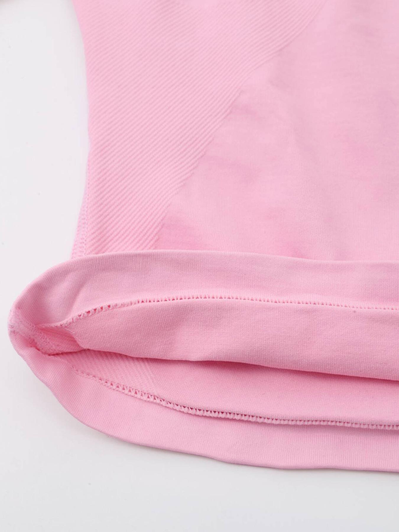 Seamless Workout Sets for Women 2 Piece, Women's Sporty Slim Fit Knitted Set, Round Neck Seamless T-Shirt Tank Top + Mid Waist Butt-Lifting Pants, Outdoor Running Yoga GYM Tracksuit Sets for Women, Sportswear For Gym