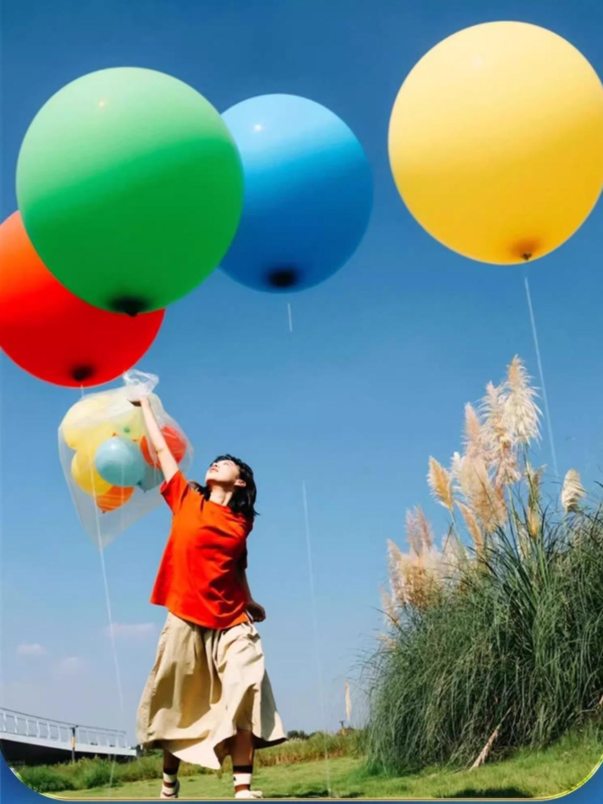 Macaron balloons for birthday decorations, outdoor lawn children's balloons, girls' photo props