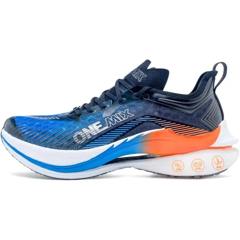 ONEMIX T700 Carbon Plate Marathon Running Racing Shoes Men Professional Stable Supp Ort Shock-Relief Ultra-Light Rebound Sneaker