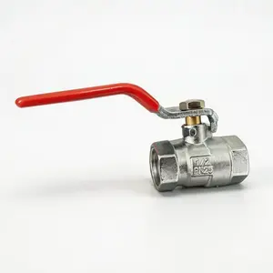 Zinc Alloy Ball Valve 1/2-4 Inches, Complete Models, Bsp Thread, Dual Internal Threads, Suitable for Water, Gas, Cold Oil Pipes