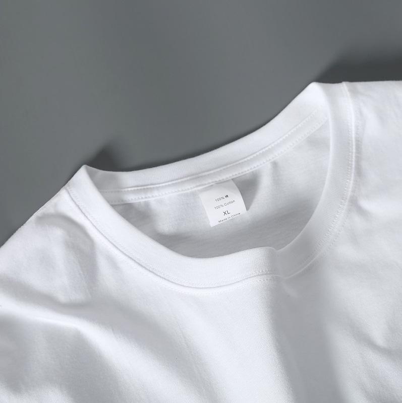 2026 Solid 3-Pack New 100%Cotton Mens T-shirt Short-sleeve Man T shirt Short Sleeve Pure Color Men  women t shirts For Male T-shirts Tops Tee