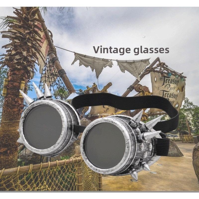 Glasses Punk Vintage Glasses Liuding Outdoor Sports Glasses Decorative Windshield Halloween Sunglasses magnetic goggles Glasses Punk Vintage Glasses Liuding Outdoor Sports Glasses Decorative Windshield Halloween Sunglasses magnetic goggles