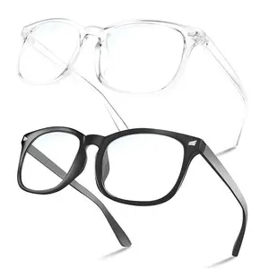 Blu-e Light Glasses  for Computer Gaming, Valentine gift idea, Fashion Lightweight glasses Office work/Daily wear/Social Gathering, Eyeglasses