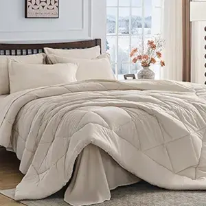 Style Plain Color Quilted Blanket, Five Sizes Available, Lightweight Plush, Comfortable Breathable, Soft Single Piece, All Seasons Use, Breathable Bed Blanket, Soft Cozy Blanket
