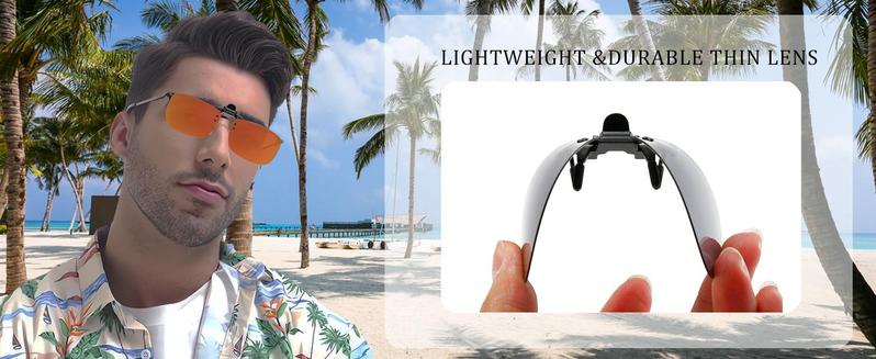 Polarized Clip-on Sunglasses with Flip Up Function Anti-Glare UV 400 Driving Glasses Clip-on for Prescription Glasses Polarized Clip-on Sunglasses with Flip Up Function Anti-Glare UV 400 Driving Glasses Clip-on for Prescription Glasses