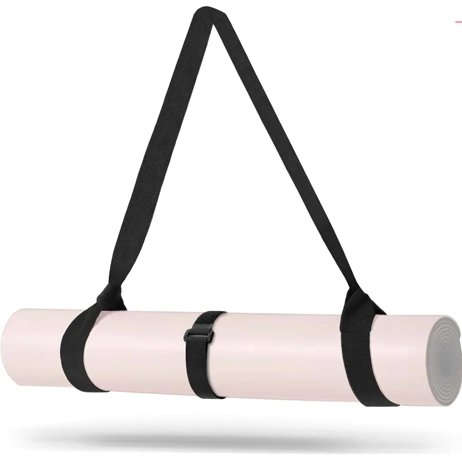 Yoga Mat Carrier Strap - Adjustable Thick and Wide Strap for Carrying Mat or Stretching