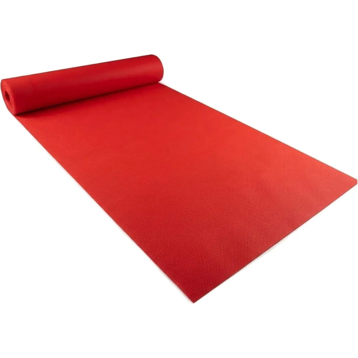 Hollywood Red Carpet Floor Runner 3 x 50 Feet | Thick 70 GSM Fabric Carpet with Non Slip Backing | Party Decoration with Double Sided Adhesive Tape | Indoor Event Floor Runner