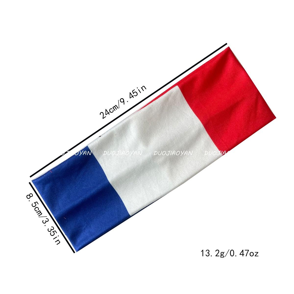 World Cup-themed headband for football fans, elastic sweat-absorbing sports headband World Cup-themed headband for football fans, elastic sweat-absorbing sports headband