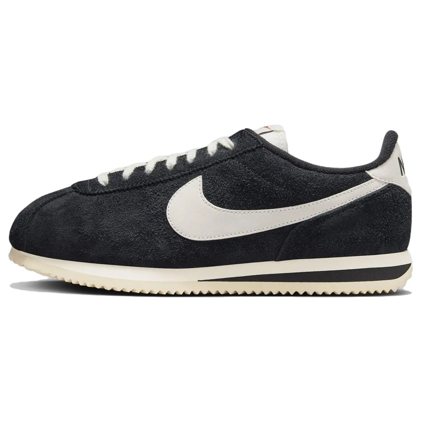 Nike Cortez Vintage Women's Low-Top Running Shoes – Comfortable and Versatile in Black and White Verifiable, with credentials and supporting global authentication