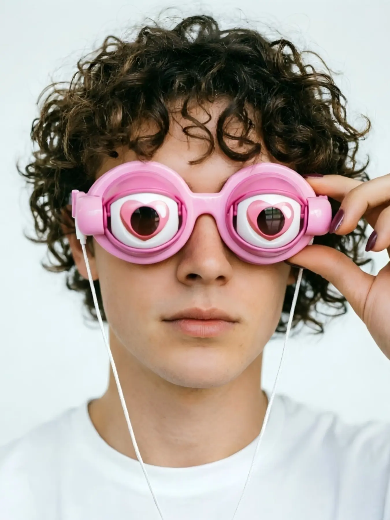 Funny Novelty Glasses, Crazy Moving Eye Balls, Flashing Eyes Sunglasses, Creative Decorative Eyewear, Suitable for Everyone