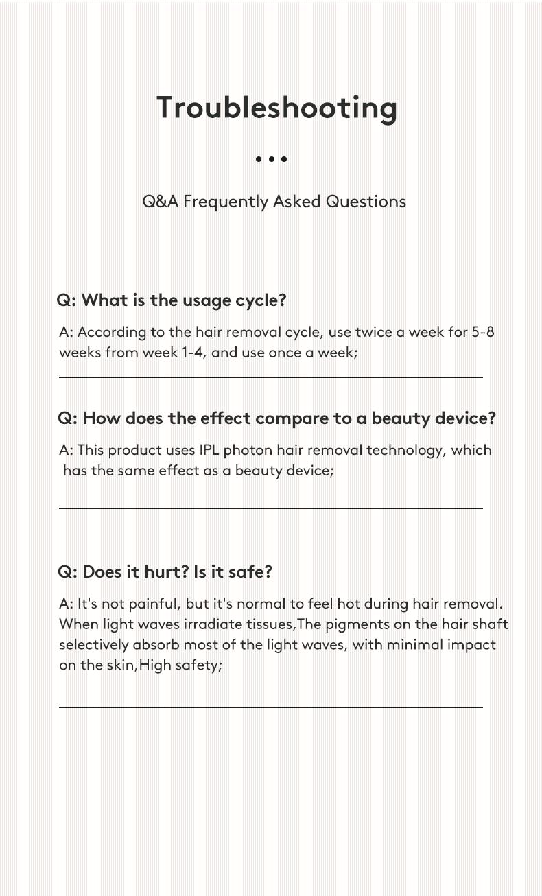 IPL Laser Hair Removal Device with Sapphire Ice-Cooling Technology for Women & Men, Painless & Long-Lasting Hair Remover for Full Body Use at Home, Safe on Face, Bikini Line, Armpits