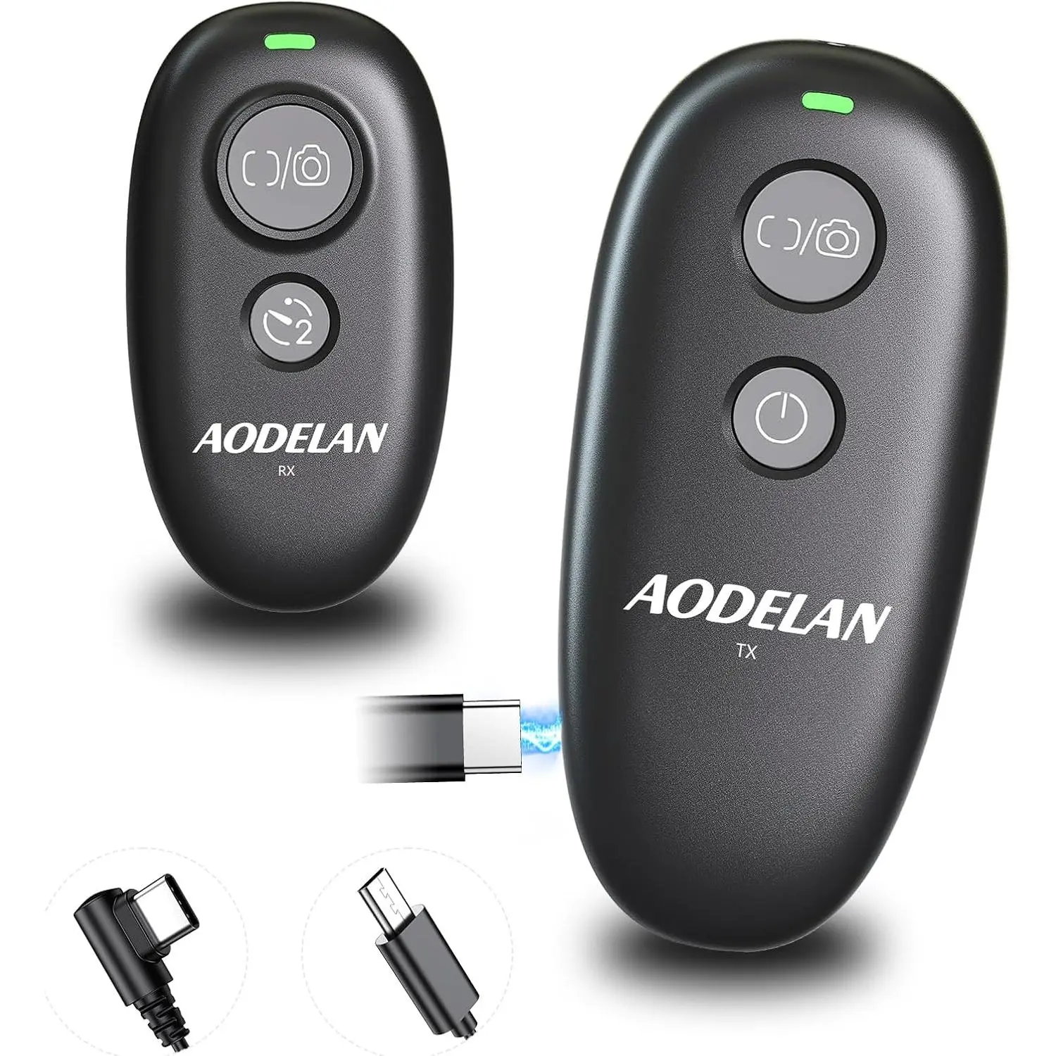 Upgraded USB-C Rechargeable  Camera Remote Control Shutter Release for  A7 III, A6000, A6400, A6700, A7R IV, A7R III, A7C II, ZV-E10 II, ZV-E1, ZV-1, A6600, A6100, RX100 VII, RX10 IV, A9