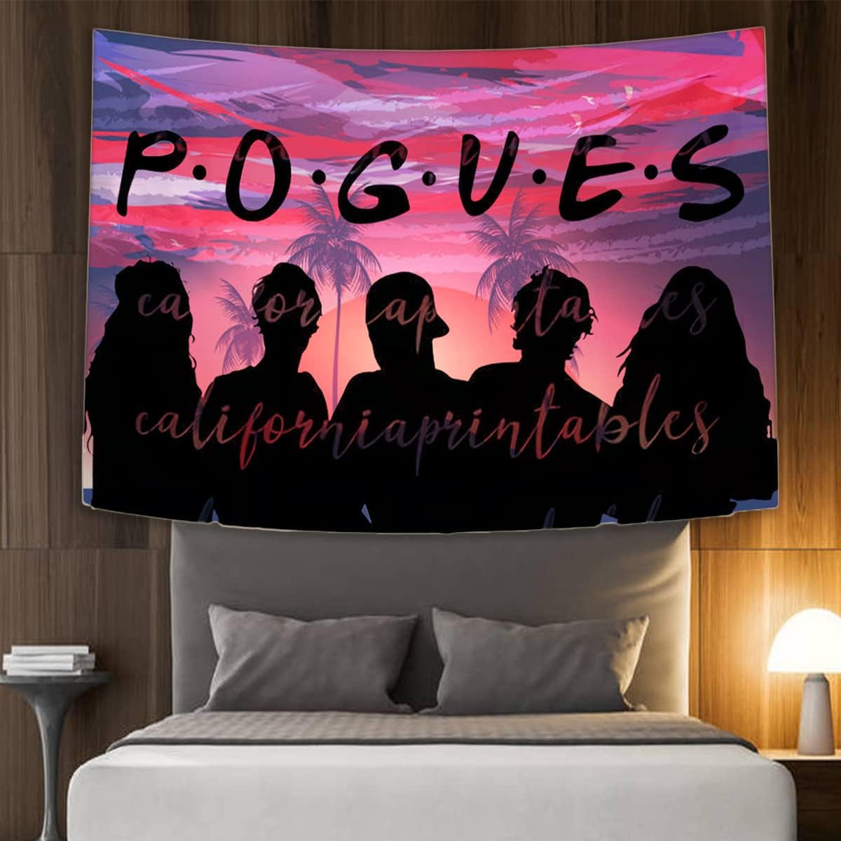 Pogue Life Tapestry Outer Banks Flag Wall Art Hanging,For Decorate Clubs Concerts Bars University Dormitories Living Rooms Bedrooms Decor Tapestry