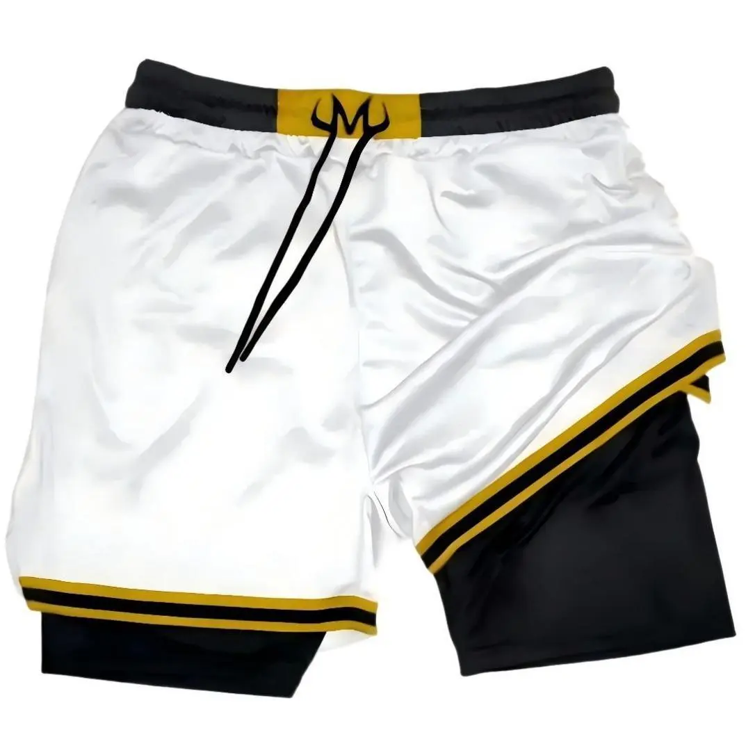 Clearance Sale Stylish Unisex 2-in-1 Athletic Shorts, Unique Print Double Layer Performance Shorts, Quick Dry Breathable Gym Running Workout Training Yoga Shorts, Comfortable Summer Sportswear Gift for Men Women