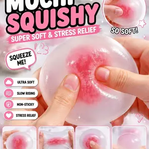 1 Piece Soft Stress Relief Toy, Slow Rebound Finger Massage Toy, Ultra-Soft Compression Toy for Anxiety Relief, Hq-2501 Model