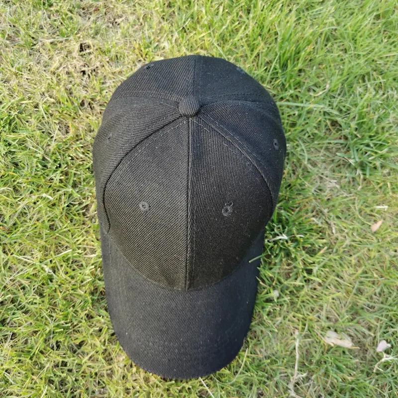 Unisex Cap Casual Acrylic Plain Baseball Cap Adjustable Hats For Women Men Hip Hop Cap Streetwear Dad Hat Wholesale