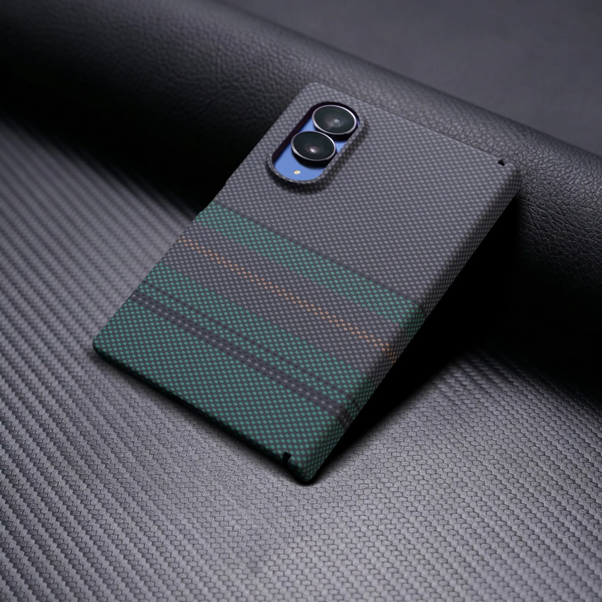 Samsung Galaxy Z Fold 8 Ultra Case, Screen Protector Included, Carbon Fiber Back, Magnetic Car Compatible, Lens Protection, Business Daily Use