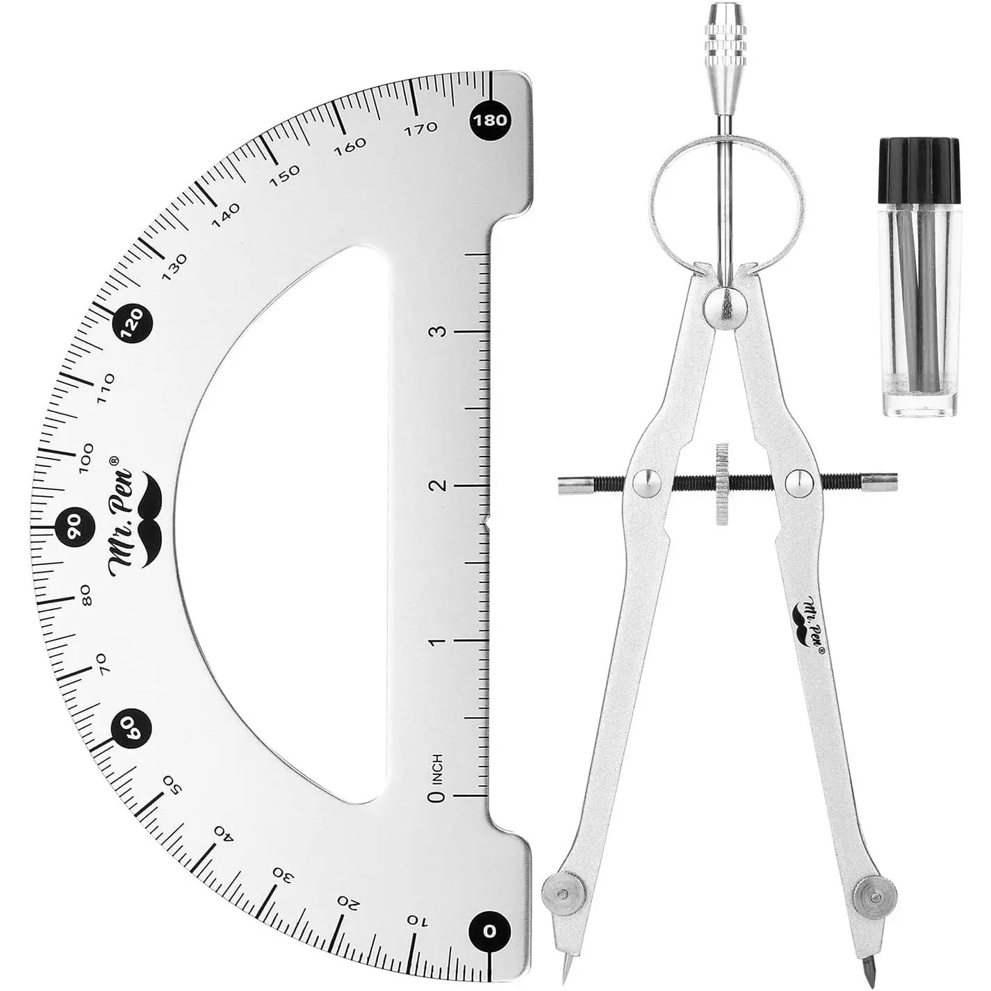 - Metal Protractor and Metal Compass Set, Compass for Geometry | Geometry Set, Compasses, Protractor and Compass, Protractor for Geometry, Drawing Compass, Math Compass, Math Compass