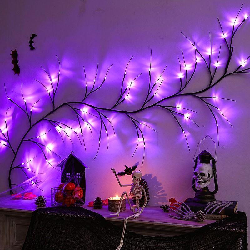Halloween LED Light, USB Plug-in 8 Modes LED String Light, Led Mood Light, Decorative Light for Home Party Festival, Festive Decorations, Home Decor, Room Decor, Ornaments, Decoration, Led Light Up