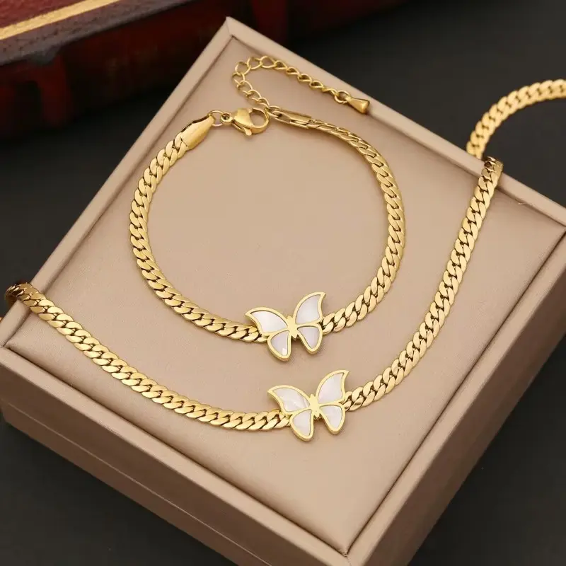 Women Twisted Rope Chain Jewelry Set, Trending Minimal Metal Choker Necklace & Matching Bracelet, Elegant Niche Two-Piece Accessory, Polished Classic Layering Ornament, Chic Match for Daily Outfits Dating Street Style