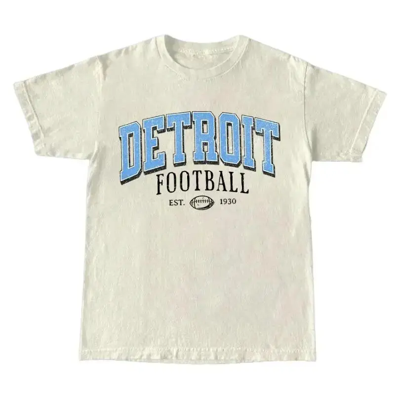 Vintage Detroit Football Shirt,  Lions Football Crewneck, Game Day Pullover, Detroit Football Shirt, Gift for Detroid Lions Fans, Football Fans T-shirt