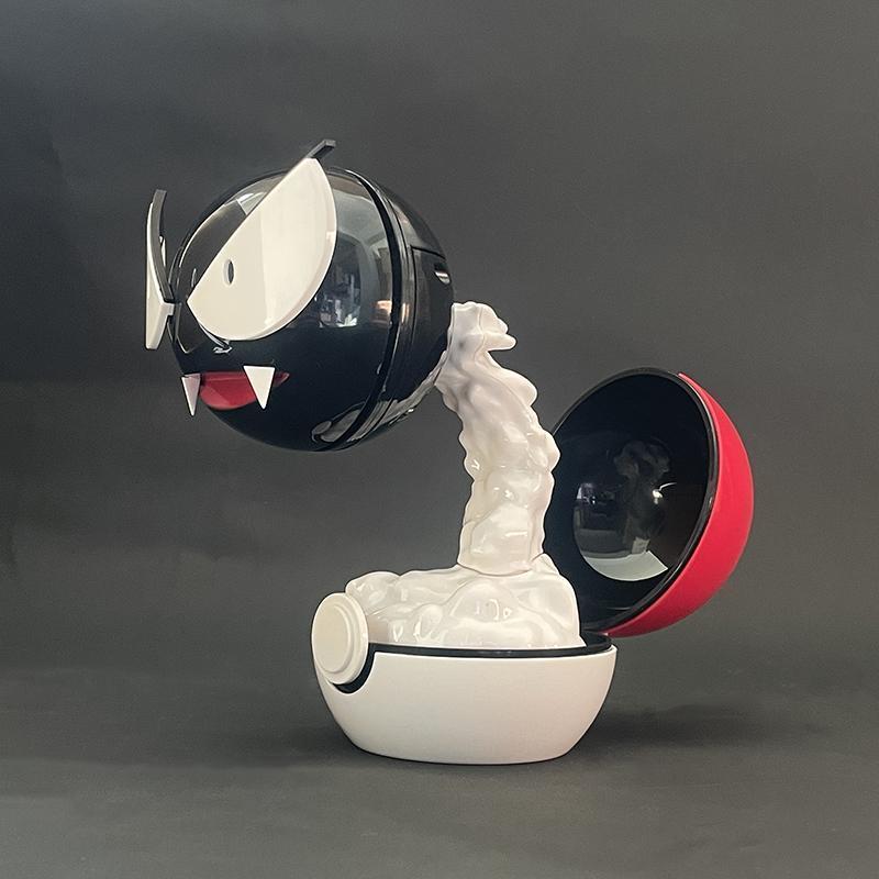 Gastly Figure Humidifying Water Replenishing USB Charging Spray Equipment Animation Humidifier Bedroom Decoration Toy Gift