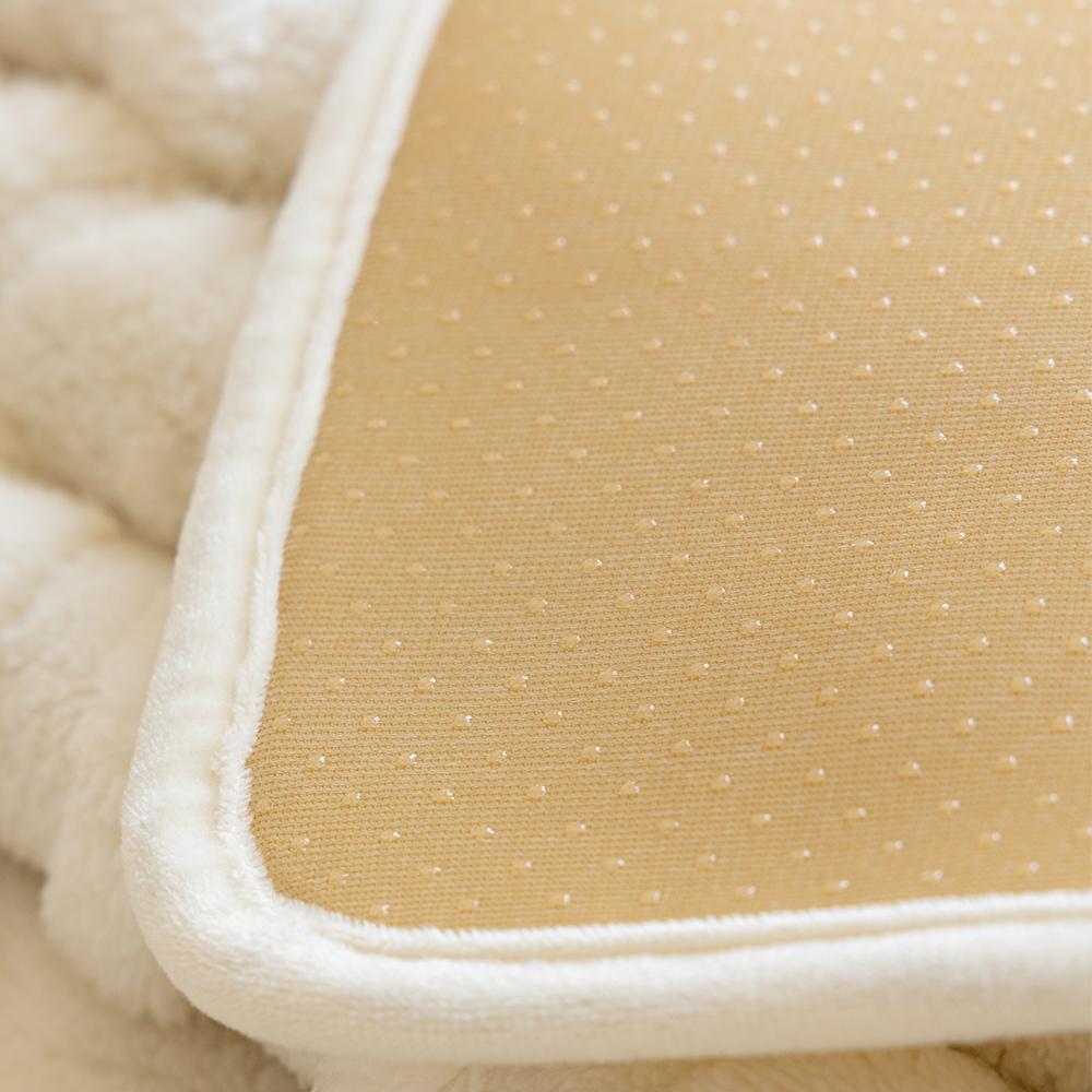 Solid Color Geometric Pattern Sofa Cover, 1 Count Non-slip Soft Sofa Mat, Sofa Protector for Home Living Room, Bedroom Accessories #GLOBAL PICKS