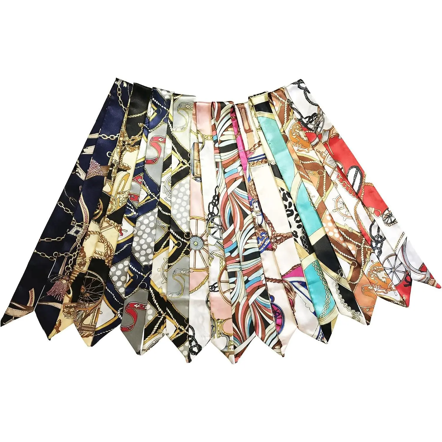 10Pack Fashion Bag Handbag Handle Ribbon Scarf Package Band Hair
